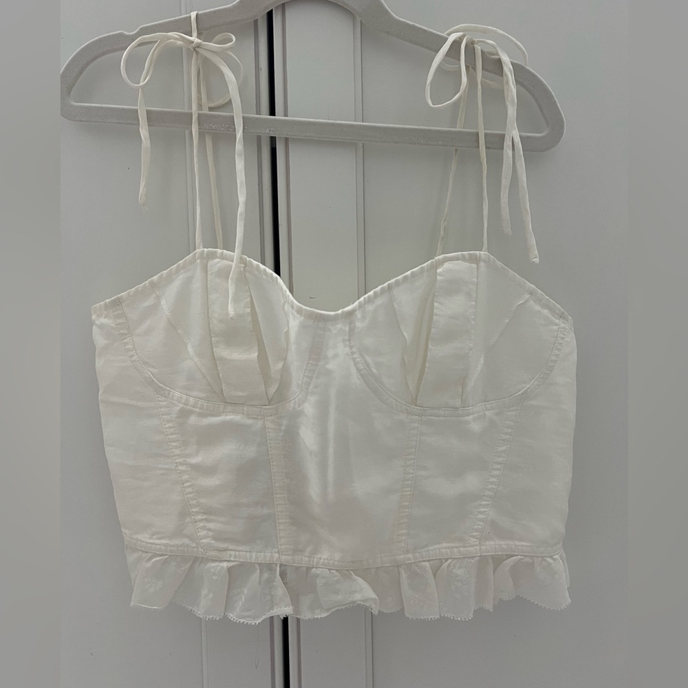Ulla Johnson cream tank top size 0